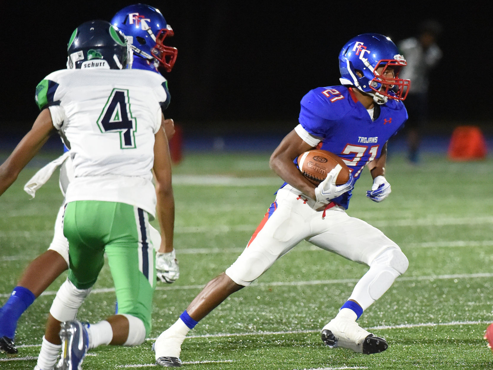 PHOTOS: Fountain-Fort Carson Trojans (21) Overland Trailblazers (29)